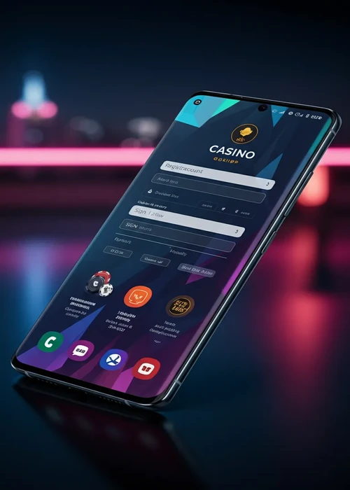 Inscription Prive Casino avec formulaire elegant et validation discrete